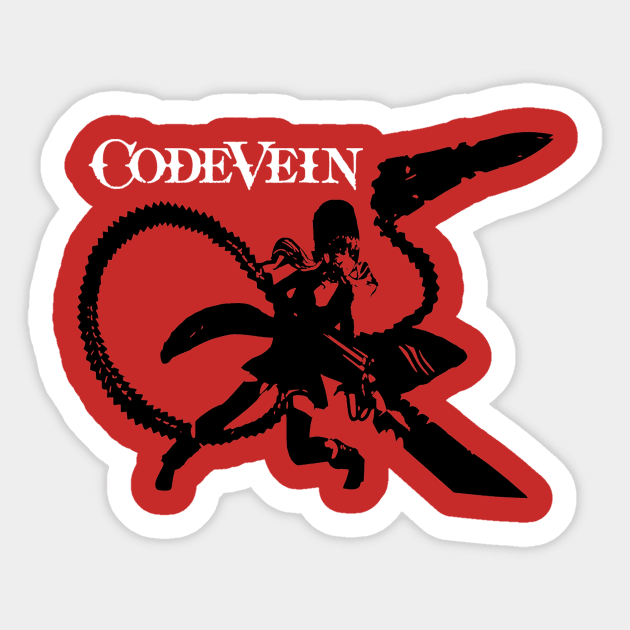 Mia Karnstein Code Vein Sticker by OtakuPapercraft